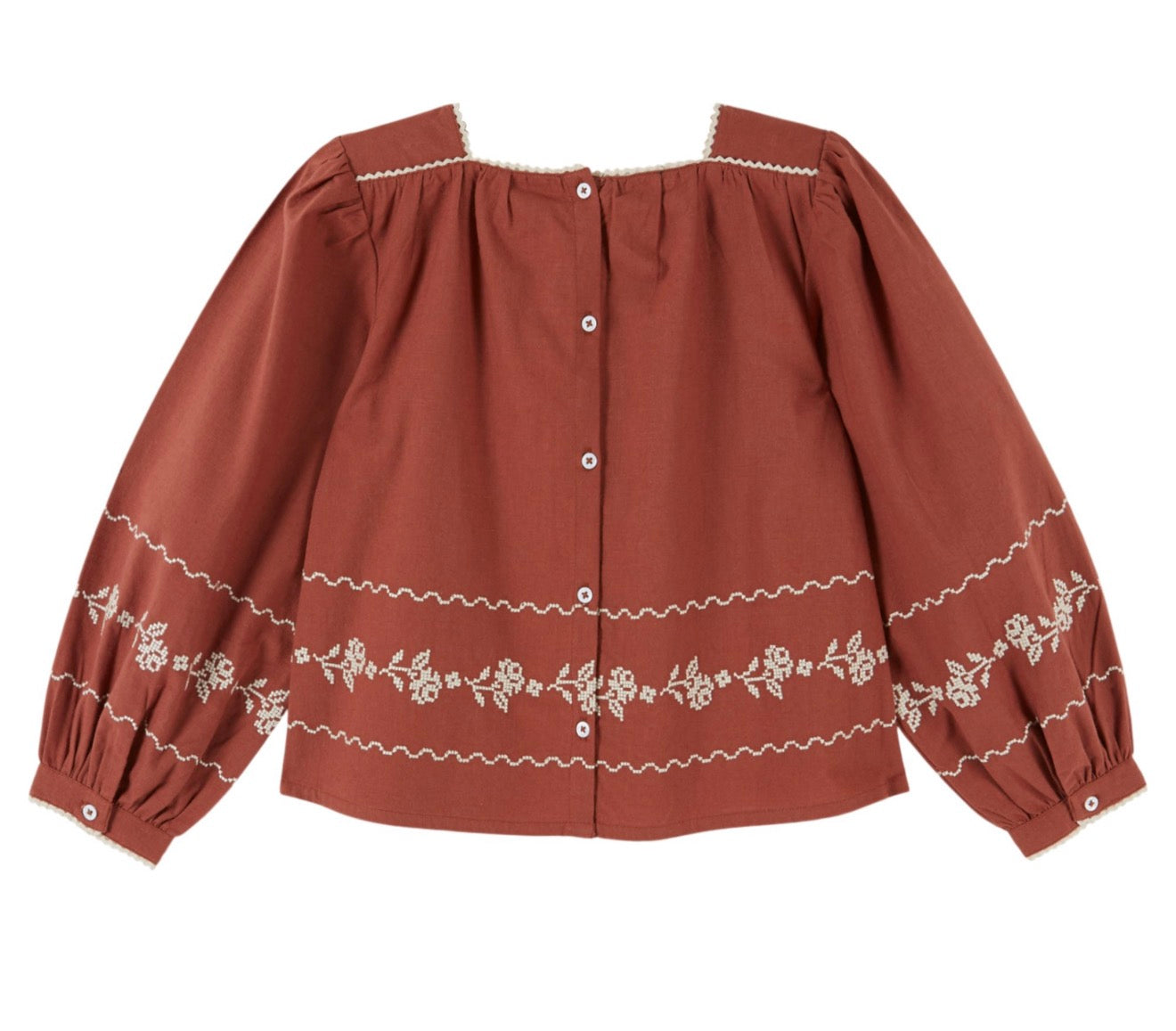 EMBROIDERED BLOUSE