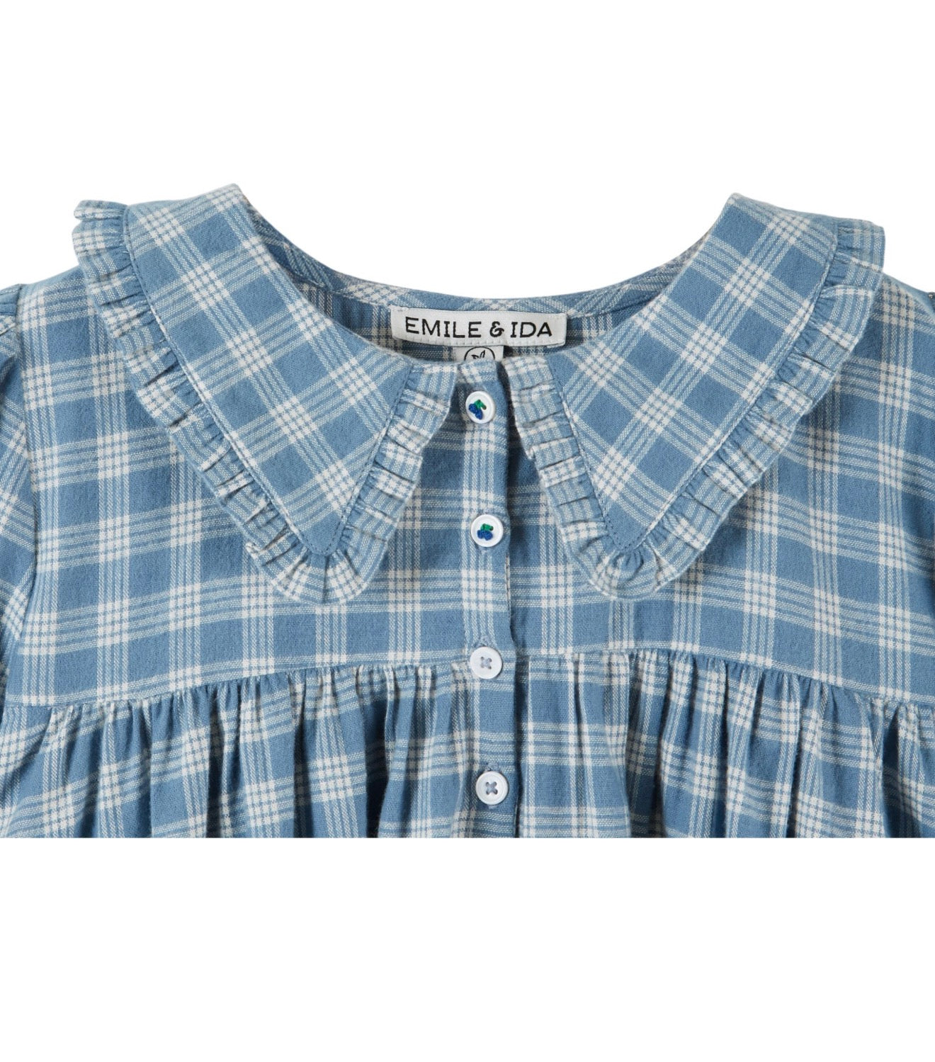 LOOSE FLOUNCE COLLAR DRESS