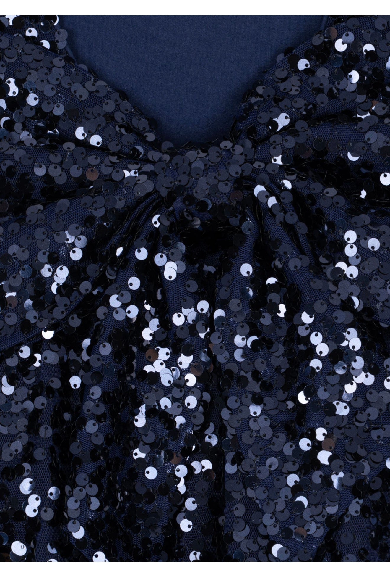 LILA SEQUIN BOW DRESS