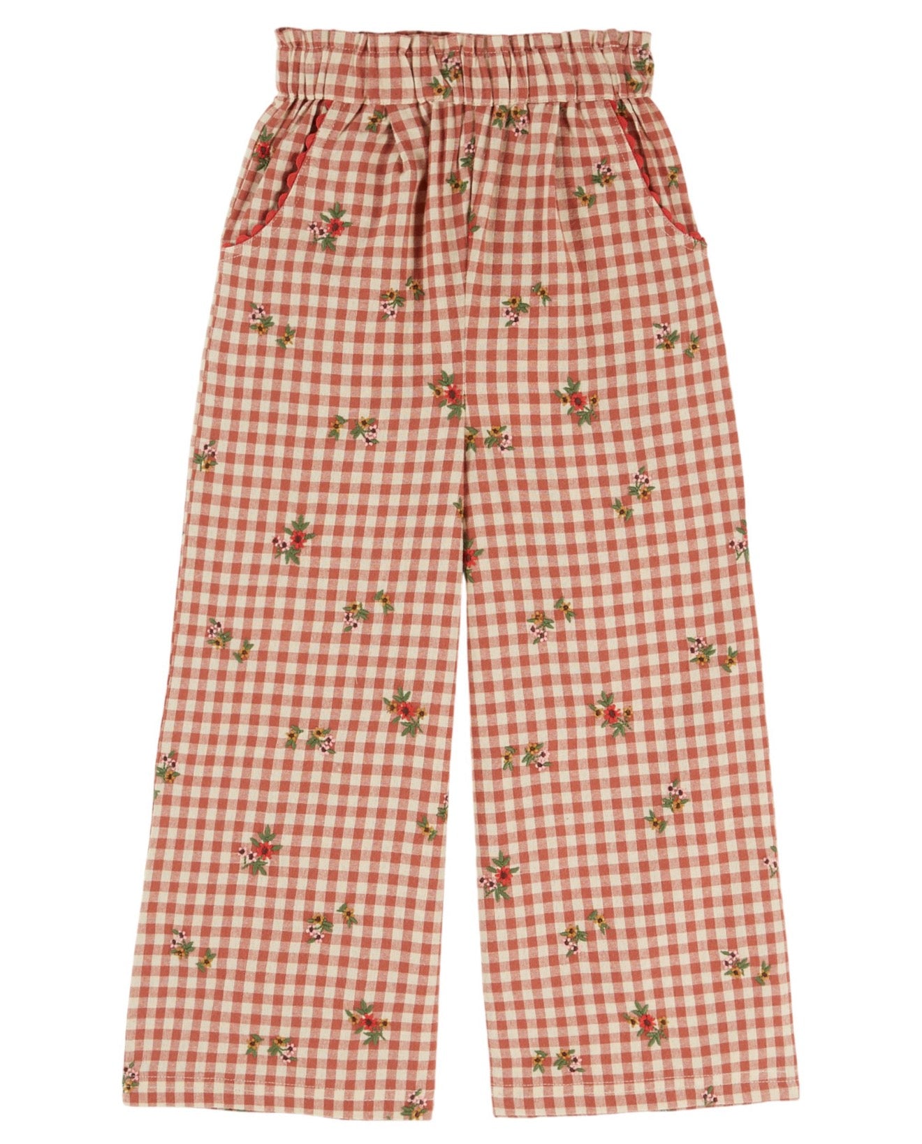ELASTICADTED WAIST TROUSERS