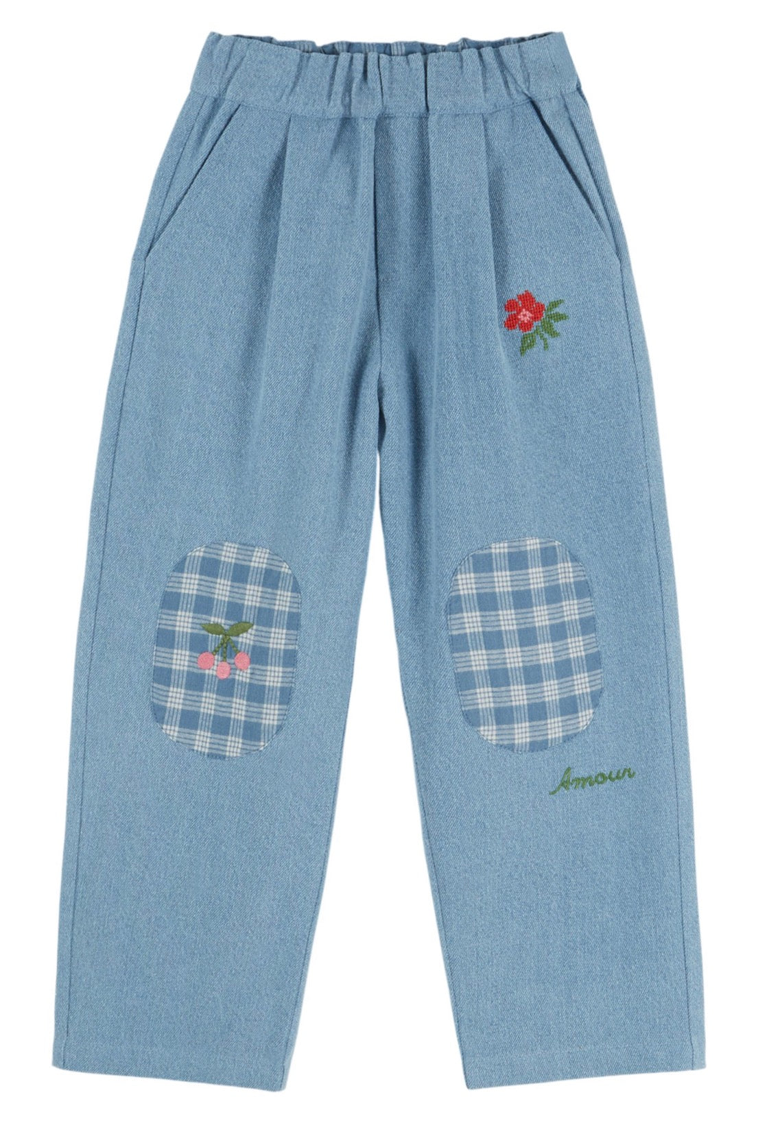 KNEE PATCH TROUSERS