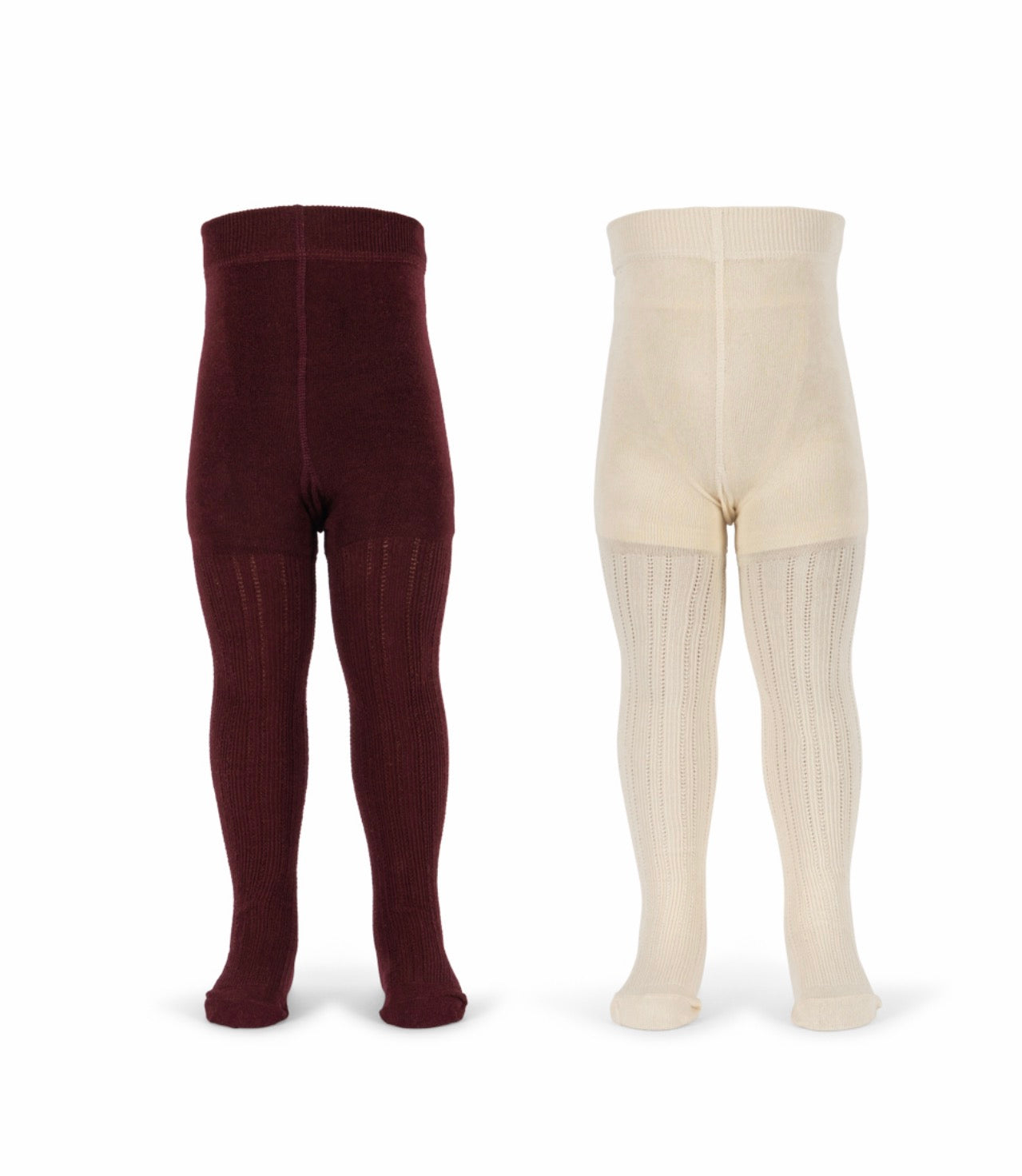2 PACK POINTELLE TIGHTS