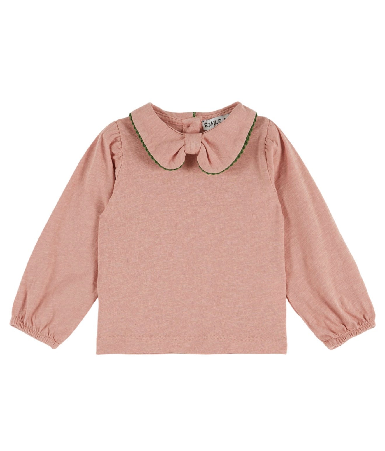 PLAIN PICOT EDGED SLUB JERSEY