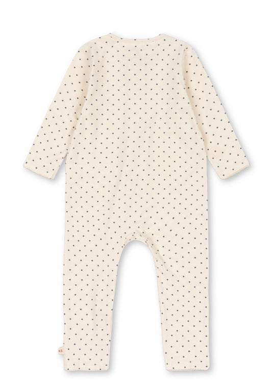 BASIC ZIP ONESIE GOTS