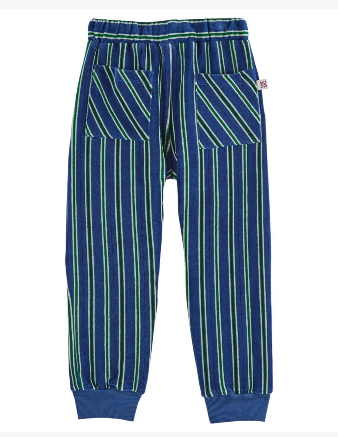 STRIPED VELVET JOGGER