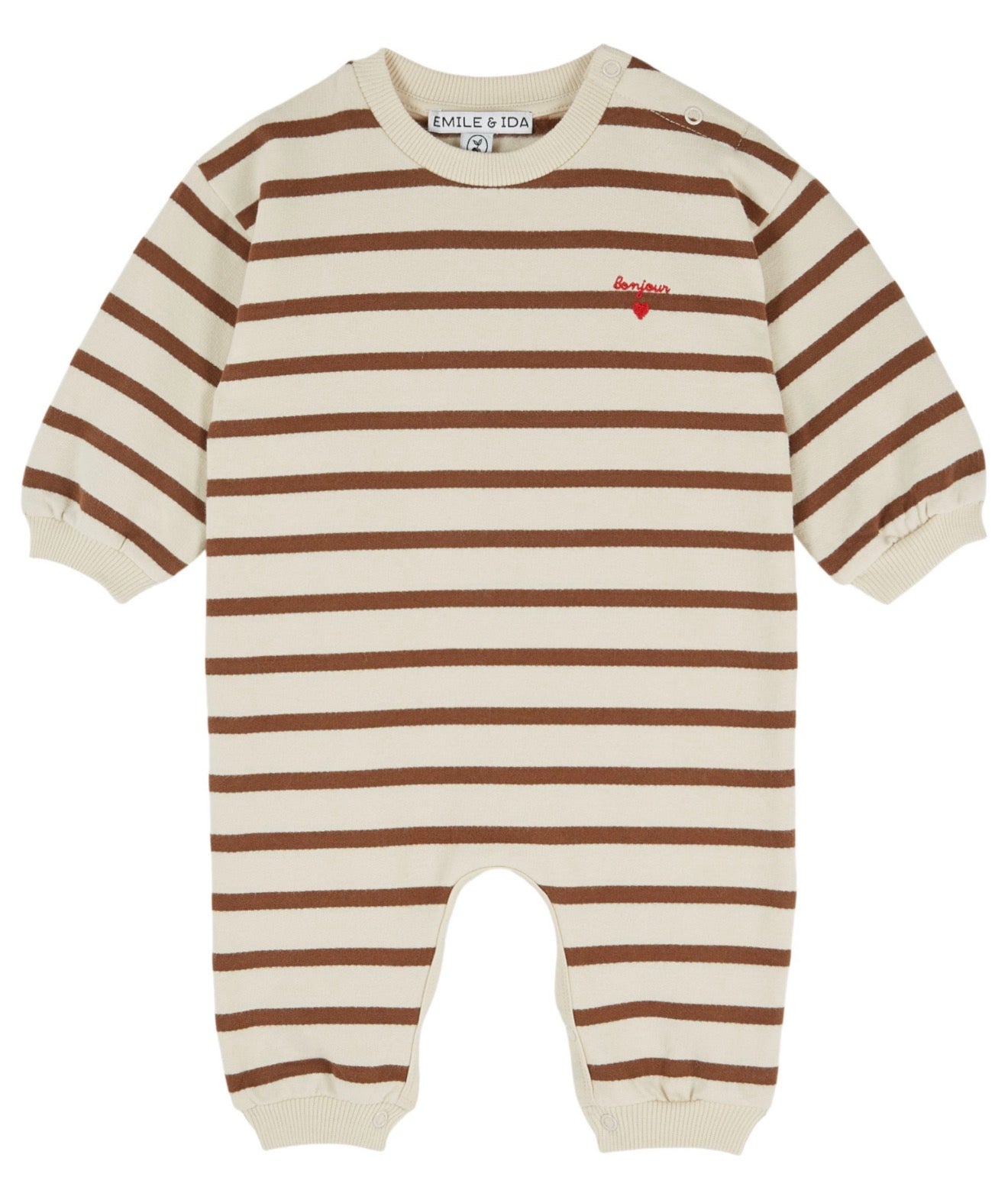 DUFFLE SAILOR STRIPED JUMPSUIT