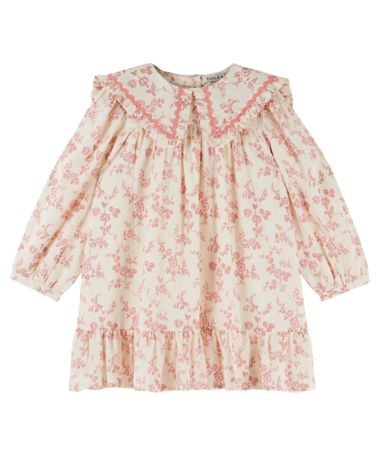 LARGE COLLAR ROSALIE DRESS