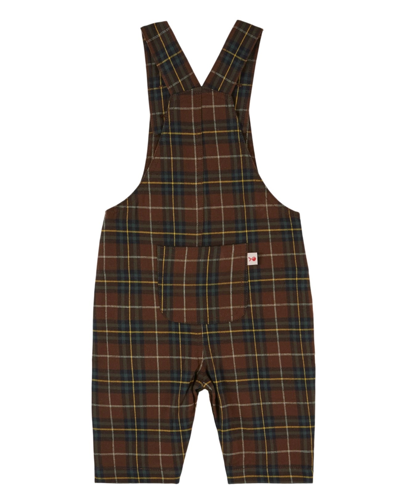 FLANNEL CHECKED JUMPSUIT