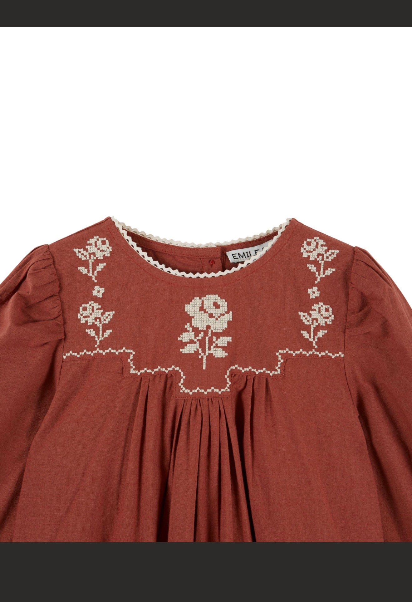 EMBROIDERED DRESS