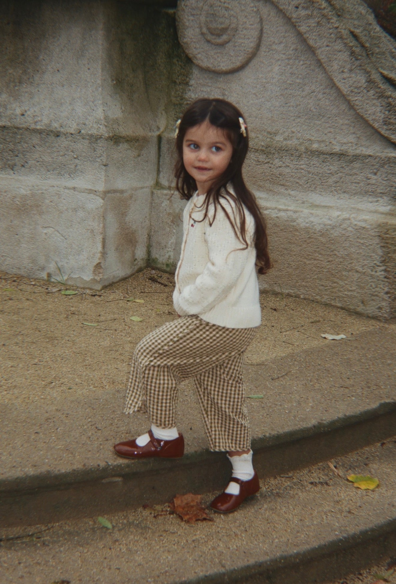 KIM SLIT PANTS GOTS