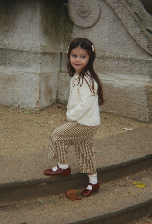KIM SLIT PANTS GOTS