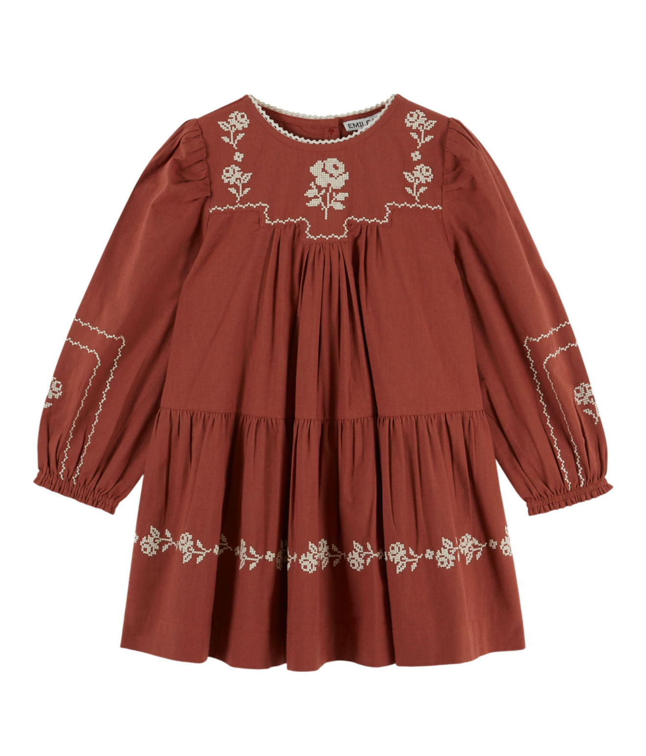 EMBROIDERED DRESS